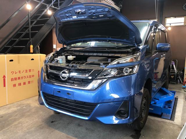 日産　GC27 セレナ 車検整備