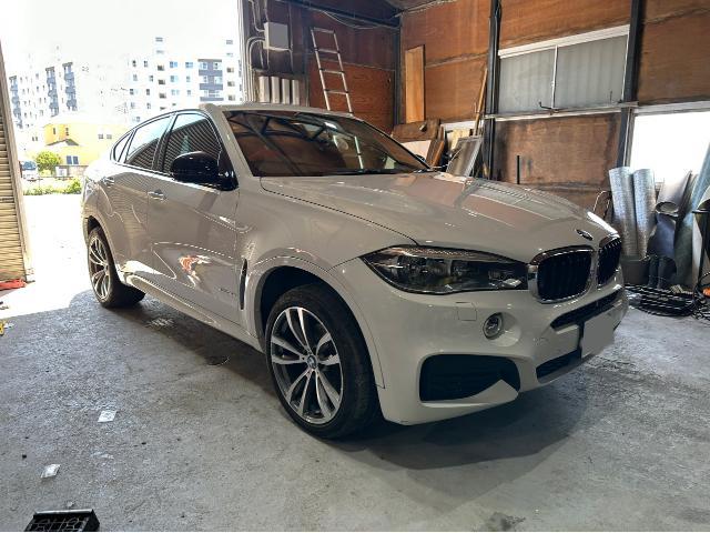 BMW X6 タイヤ交換 ハブ固着 錆落とし 神奈川 横浜市 泉区 戸塚区 和泉町 カスタム 修理 整備 鈑金 レンタカー