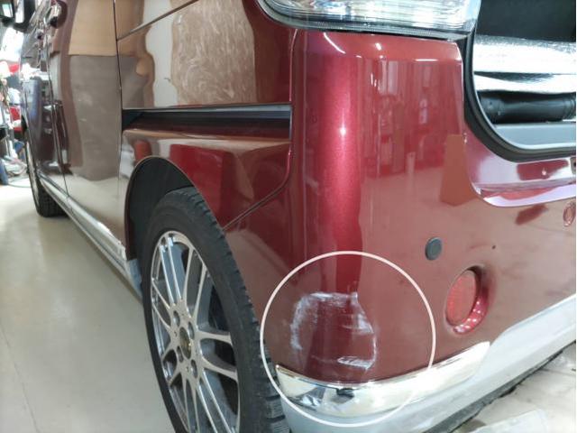 ダイハツ ムーヴキャンバス バンパー交換