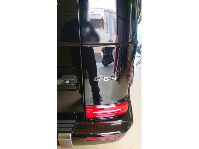 【AMG G63】【左リアのキズ修理】