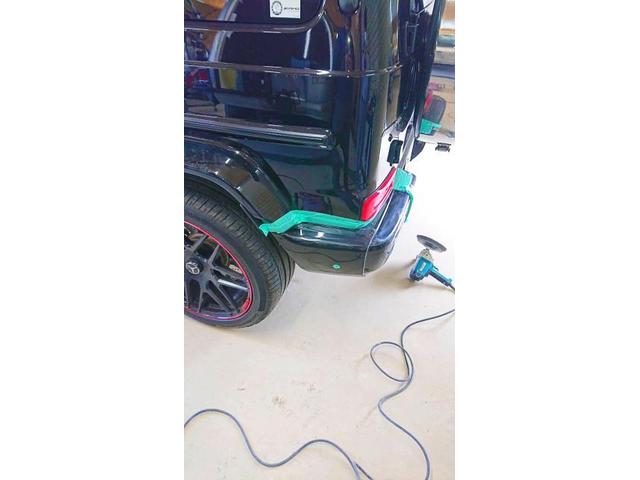 【AMG G63】【左リアのキズ修理】