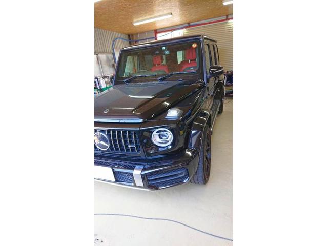 【AMG G63】【左リアのキズ修理】