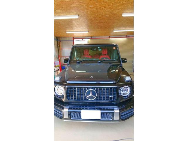 【AMG G63】【左リアのキズ修理】