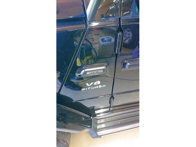 【AMG G63】【左リアのキズ修理】