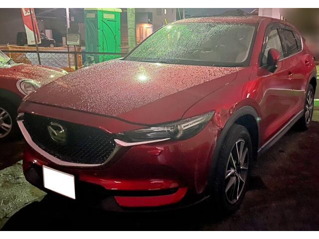 【マツダ CX-5】【ボンネットから左側の塗装、鈑金塗装】