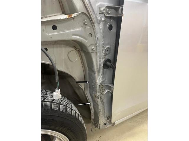 【スズキ　アルト】【車体前から左側損壊　部品交換、鈑金・塗装修理　車両保険】