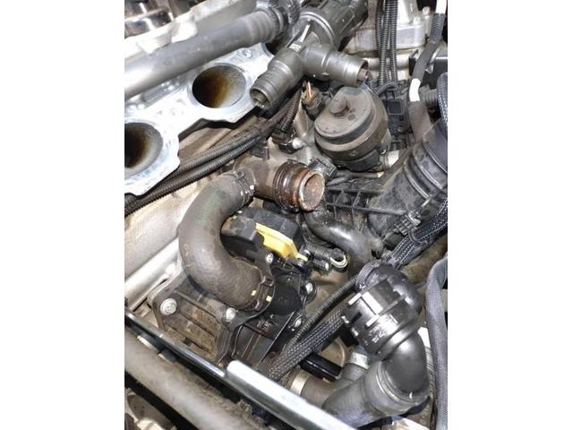 【BMW G11 740i】【冷却水漏れ ラジエータ，ホース，アッパーホースフランジ交換】