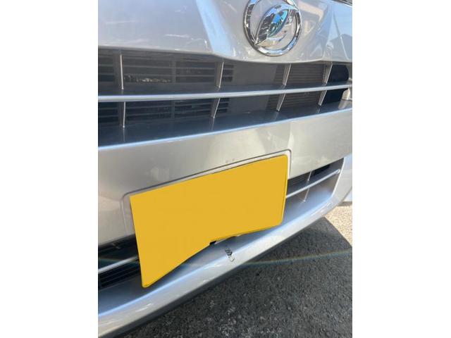 【ダイハツ　ミライース】【衝突によるフロントのヘコミ　部品交換＆塗装による対応】