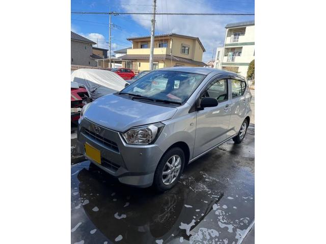 【ダイハツ　ミライース】【衝突によるフロントのヘコミ　部品交換＆塗装による対応】