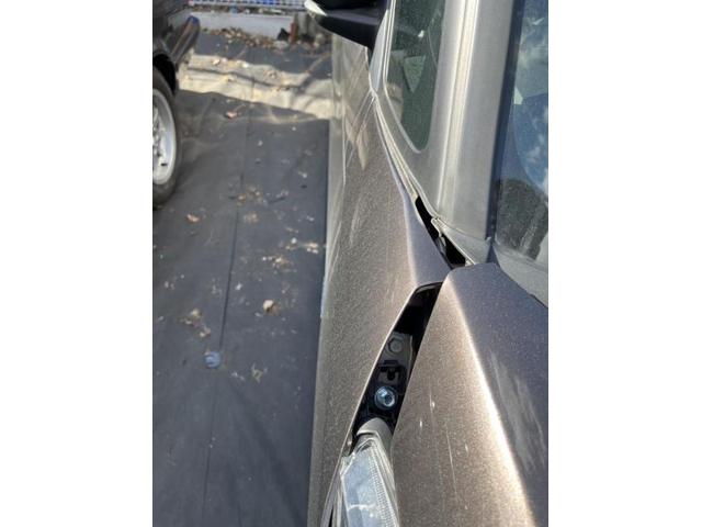 【日産　ルークス】【衝突事故によりボンネット変形　修理】