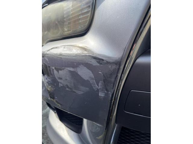 【三菱　ランサー】【フロント部破損　保険修理対応】