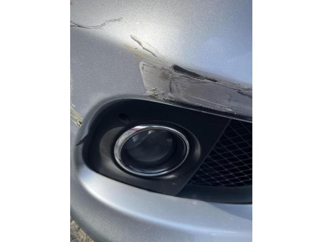 【三菱　ランサー】【フロント部破損　保険修理対応】