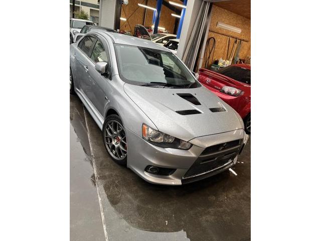 【三菱　ランサー】【フロント部破損　保険修理対応】