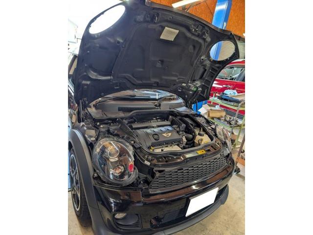 【ミニ　クーパー】【クラッチ滑りで速度が出ない　クラッチディスク交換】