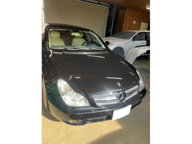 【メルセデス・ベンツ　Cクラス】【ボンネット塗装剥がれ修理】