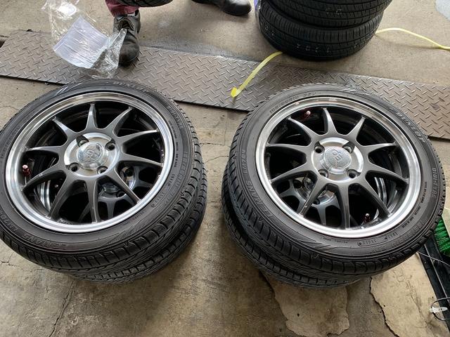 持ち込みタイヤ交換 １４インチ　横浜市　戸塚区