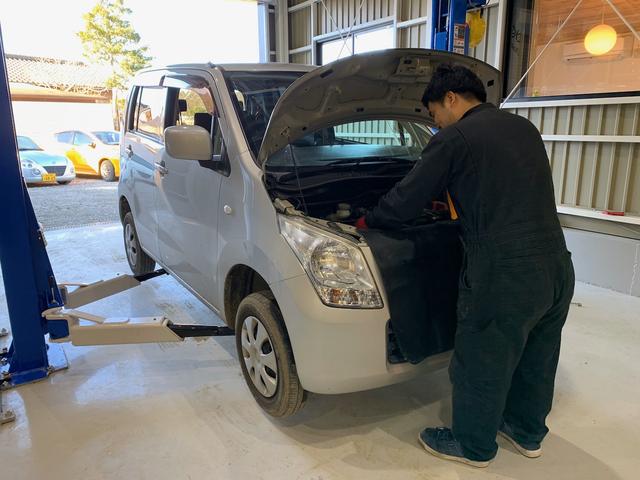 スズキ　ワゴンR　車検整備　千葉県睦沢町のクルマ屋です！　睦沢町　茂原市　長生郡　白子町　長南町　長柄町　長生村　一宮町　いすみ市