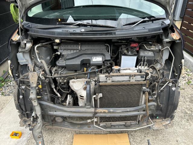 【ラジエター交換】タントカスタム　L３７５S　電動ファン故障　オーバーヒート　社外品使用　エアコン効かない　緊急時レッカー対応できます　代車無料　レンタカー貸出　埼玉県　上尾市　さいたま市　桶川市　北本市　伊奈町