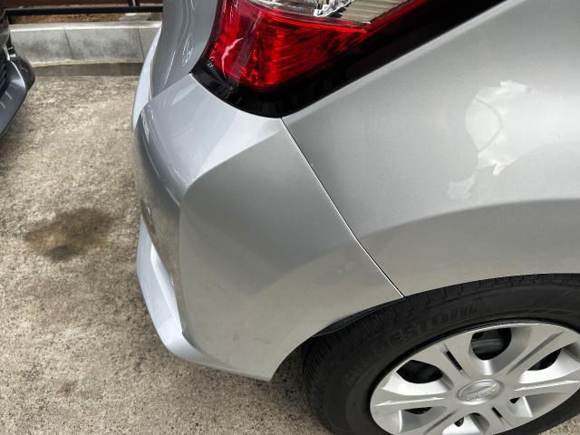 【キズ・ヘコミ直し】日産　ノート　リアバンパー交換　板金塗装　鈑金　当日納車　代車無料　保険修理対応してます　レンタカー貸出　レッカー対応　埼玉県　上尾市　さいたま市　桶川市　北本市　伊奈町