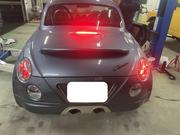 ダイハツ コペン 車検整備 ハイマウントストップランプ取替 埼玉県