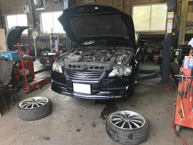 トヨタ　マークX　車検　飯能市