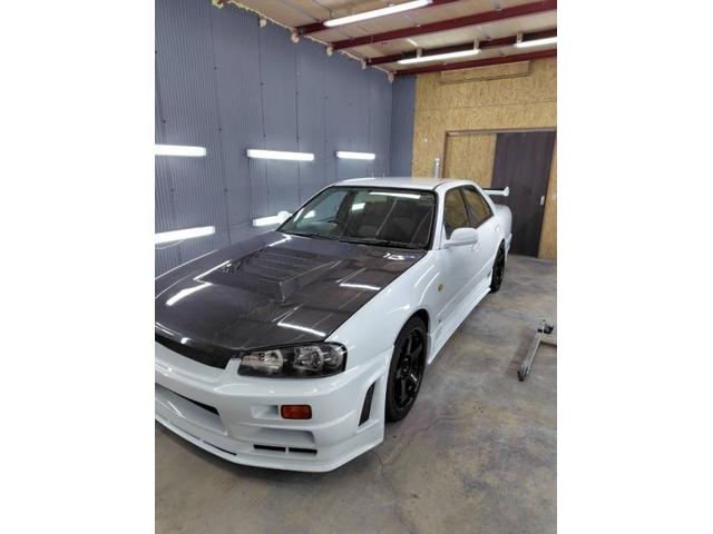 日産　スカイライン　R34　カスタマイズ　平塚　茅ヶ崎　大磯　小田原　伊勢原　藤沢　厚木
