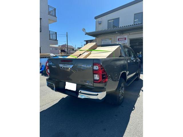 トヨタ　ハイラックス 　新車　GUN125　トノカバー　ロールバー　リアゲートダンパー　取付　神奈川県大和市