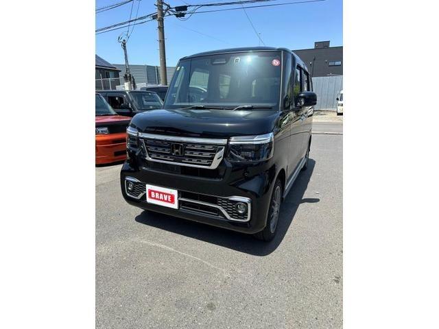 ホンダ　N-BOX　カスタム　新車　JF６　ローダウンスプリンス　アライメント　取付　持ち込み　大和市