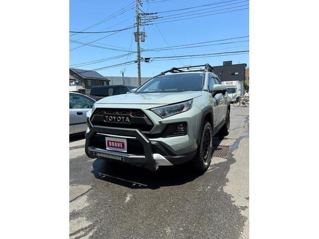 トヨタ RAV4 アドベンチャー バンパーガード 持ち込み 取付 大和 トヨタ RAV4 アドベンチャー バンパーガード 持ち込み 取付 大和
