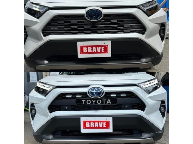 トヨタ RAV4 ハイブリッド Gグレード 新車 タコマ風グリル トヨタ RAV4 ハイブリッド Gグレード 新車 タコマ風グリル