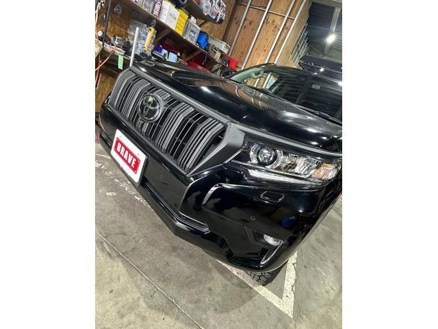 トヨタ ランドクルーザープラド 150 後期 塗装 ラプターライナー トヨタ ランドクルーザープラド 150 後期 塗装 ラプターライナー