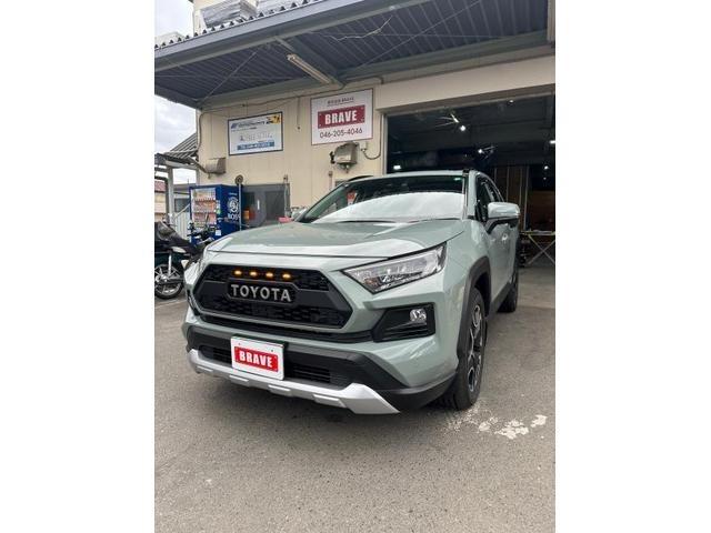 トヨタ RAV4 アドベンチャー タコマ風グリル交換 IPF製LED トヨタ RAV4 アドベンチャー タコマ風グリル交換 IPF製LED