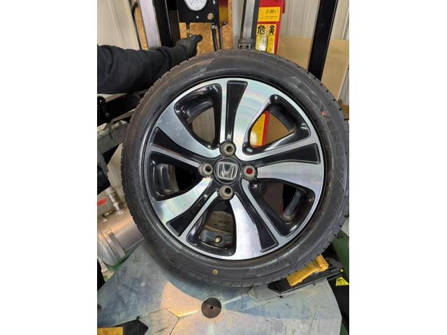 ホンダ N-ONE｜タイヤ4本交換（15インチ）持ち込み作業を実施しました