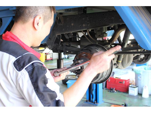 トヨタ　ダイナ　車検　タイヤ交換