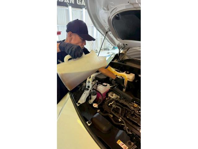 ハリアー　オイル交換＆エレメント交換