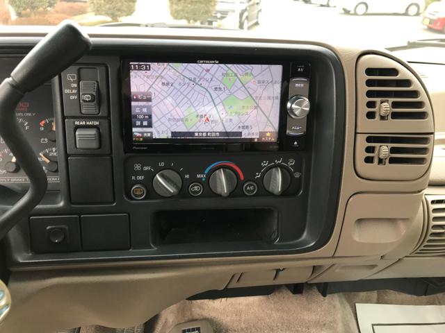 アメ車　95～99年　ＣＫ　タホ　サバーバン　７インチワイド カーナビ取付　加工
カロッツェリアAVIC-RW902 東京　多摩エリア　町田　八王子　相模原