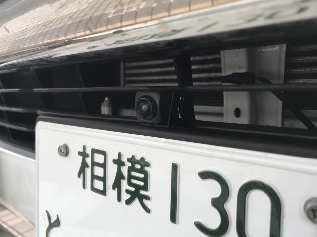 トヨタハイラックスGUN125　車検　直前直左　ガッツミラー取り外し　フロントカメラ　サイドカメラ取付　サイドミラー埋込カメラ