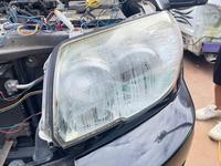 ヘッドライトから割の作業実績9