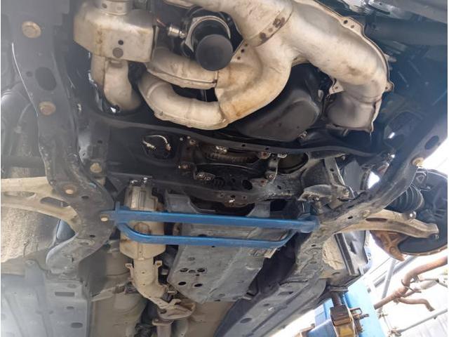 スバル　インプレッサＷＲＸ　ステアリングギアボックスの交換作業