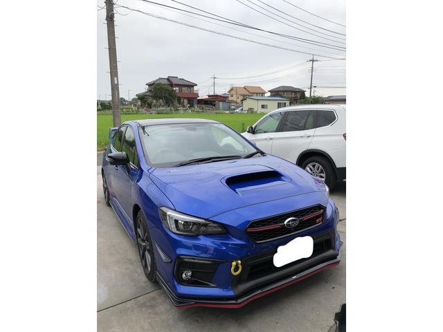 スバル　WRX　フォグカバー取付　加工