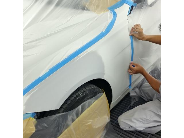 BMW523鈑金塗装　BMW板金修理　BMW塗装　外車傷安く直せる店さいたま市　川口　草加　越谷