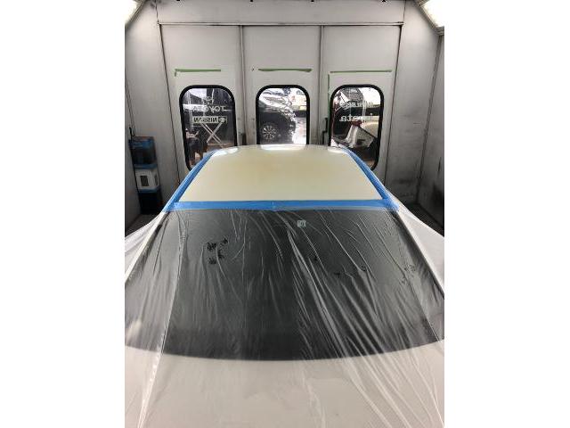 BMWルーフペイントカスタム　ルーフブラックアウト
BMW4シリーズ塗装格安(株)ピットロード岩槻工場