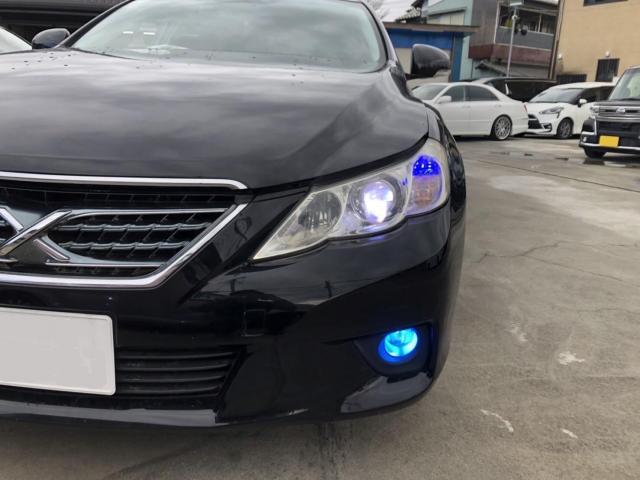 □トヨタ マークX ローダウン&バルブ交換 さいたま市岩槻区 □トヨタ マークX ローダウン&バルブ交換 さいたま市岩槻区