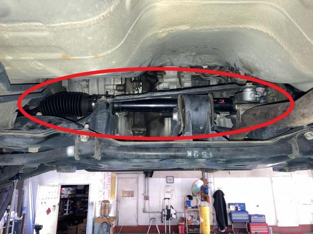 パレット(MK21S)ステアリングギアボックス交換|グーネットピット パレット(MK21S)ステアリングギアボックス交換|グーネットピット