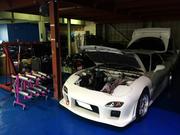 ＲＸ－７以外でも修理、車検、メンテナンスは可能です。お気軽にお問い合わせ下さい。認証指定工場安心整備