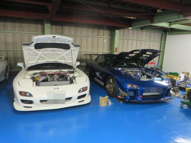 ＲＸ－７以外でも修理、車検、メンテナンスは可能です。お気軽にお問い合わせ下さい。認証指定工場安心整備