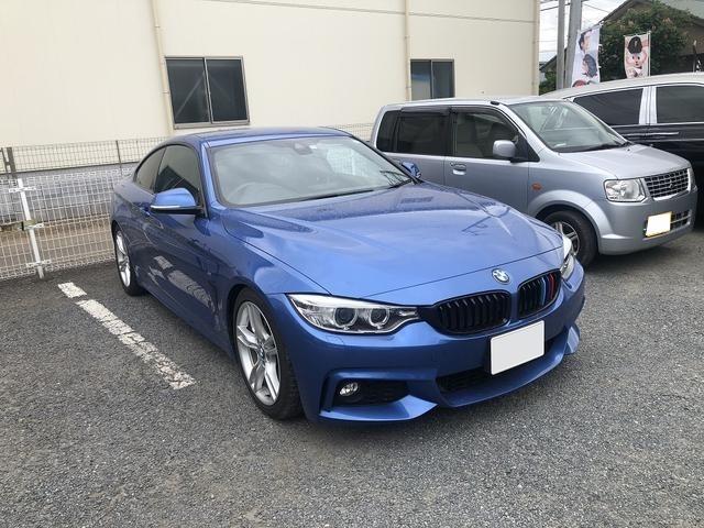 F32　BMW420iクーペMスポーツ　フロントスピーカー&ツィーター取付　伊奈町