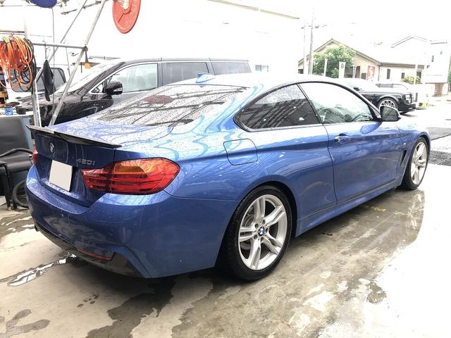 F32　BMW420iクーペMスポーツ　フロントスピーカー&ツィーター取付　伊奈町