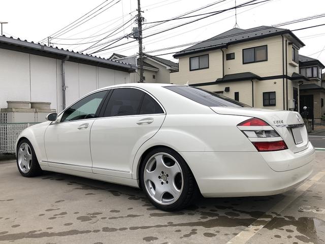 ベンツ W221 S350 S400 Sクラス エアサス ロワリング