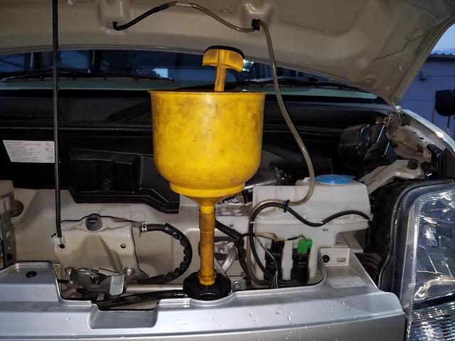 NV100　車検整備　オイル交換　DR64V　さいたま市